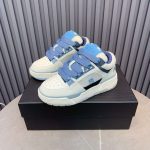 AMIRI White & Blue MA-1 Sneakers