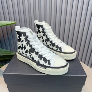 AMIRI Stars Court Sneakers Black