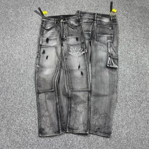 Men Distressed Ripped Jeans Wide Leg AMIRI