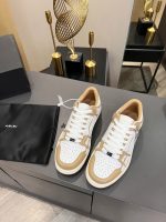 AMIRI Skel Top Low White Brown