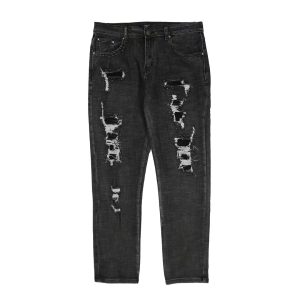 Pantalones AMIRI MX1 Studded Distressed Negro