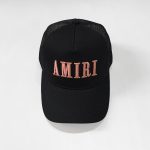 Sombreros Amiri Core Logo Negro Rosa