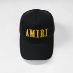 Sombreros Amiri Core Logo Negro Dorado