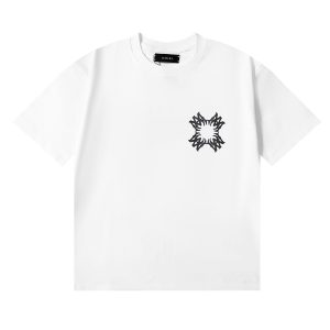 Camiseta AMIRI Tribal Cross Pocket Blanca