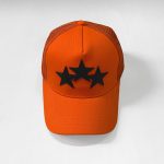 Sombreros Amiri Three Star Naranja Negro