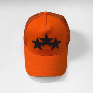 Sombreros Amiri Three Star Naranja Negro