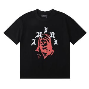 Camiseta AMIRI Skull Reaper Gothic Negra