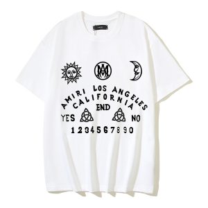 Camiseta AMIRI Ouija Board Blanca