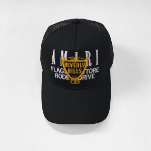 Sombreros AMIRI Beverly Hills Flagship Trucker Negro