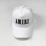 Sombreros Amiri Core Logo Blanco Negro