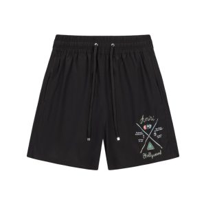 Cortos Amiri Hollywood Pool Club Negros
