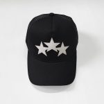 Sombreros Amiri Three Star Negro Blanco