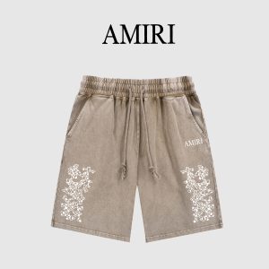 Shorts AMIRI Marrón Oscuro