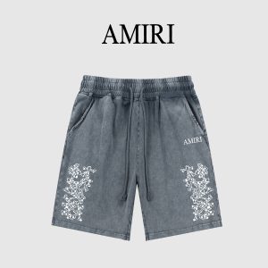 AMIRI Pantalones Cortos Premium Gris